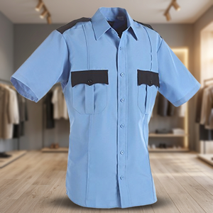 Uniforme de printemps pour homme de haute qualité pour agent de sécurité en polyester/coton - Product Image 2
