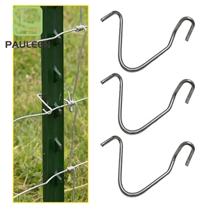 Galvanized T Post <strong>Fence</strong> <strong>Clips</strong> T Post <strong>Clips</strong> for Studded T Post - Product Image 1