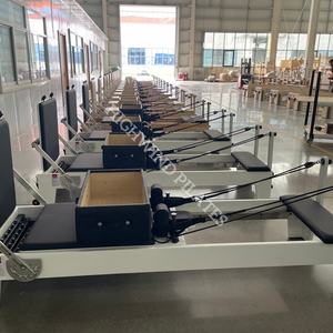 <strong>New</strong> Product Fitness Equipment Portable Pilates Machine Wooden Gym Home Exercise Yoga Beds Reformer Pilates - Product Image 6