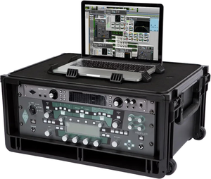 Estuche de <span class=keywords><strong>DJ</strong></span> moldeado con amortiguación de impactos 2U 4U 6U 8U 12U 14U, estuche de rack para amplificador audiovisual, estuche de transporte para vuelos - Product Image 1