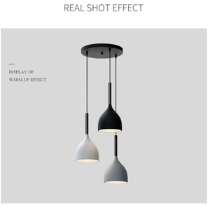 Lámpara Colgante de Hierro para Comedor de Hotel, Villa o Cocina, Luz Cálida Blanca para Iluminación de Restaurantes - Product Image 2