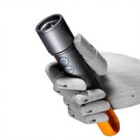 Lampe torche LED puissante en alliage d'aluminium, avec crochet, zoom USB, idéale pour la randonnée et le camping – Offre spéciale