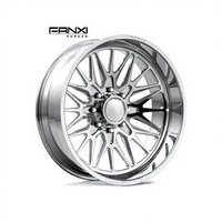 Jantes forgées personnalisées FANXI OEM 8x6.5 8x170 8x180 6x135 6x139.6 chromées polies 24x12 24x14 26x12 26x14 26x16 pour Dodge 2500