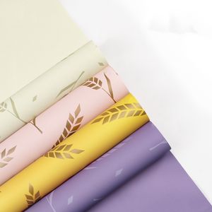 LUCIA Papel de regalo Papel <span class=keywords><strong>Caria</strong></span> con fragancia de arroz Ramo de bronceado Papel de regalo LF160353 - Product Image 3