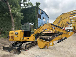 รถขุดมือสอง Caterpillar 306E2 6 ตัน รุ่น 307D 308E 312 315 320 เครื่องจักรก่อสร้างไฮดรอลิกแบบตีนตะขาบ - Product Image 4
