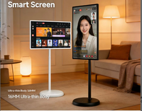 Smart-TV 32 Zoll mit Drahtloser Übertragung, 10000mAh Wiederaufladbarer Powerbank, Intelligenter 10-Punkt-Touchscreen, LED HD 1080p, Vorrätig