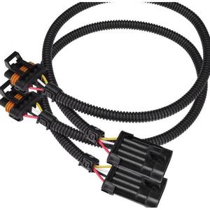 Arnés de cableado del sensor de oxígeno, conector adaptador con aislamiento de PVC de 450 mm para Chevrolet Corvette LS6 LT1 - Product Image 4