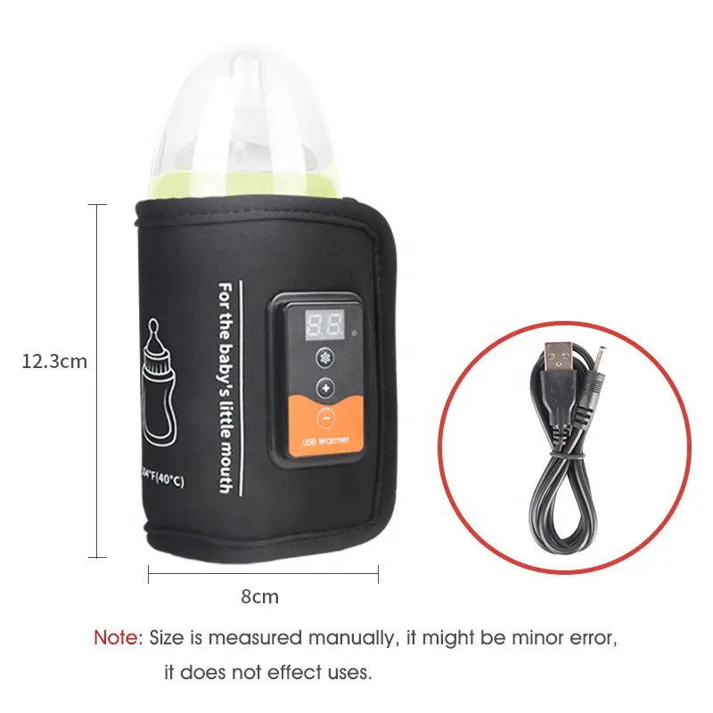 New Arrival Wireless IBaby Food Makers Bottle Warmers Travel Milk Warmer Portable USB Heating Baby Bottle Warmer