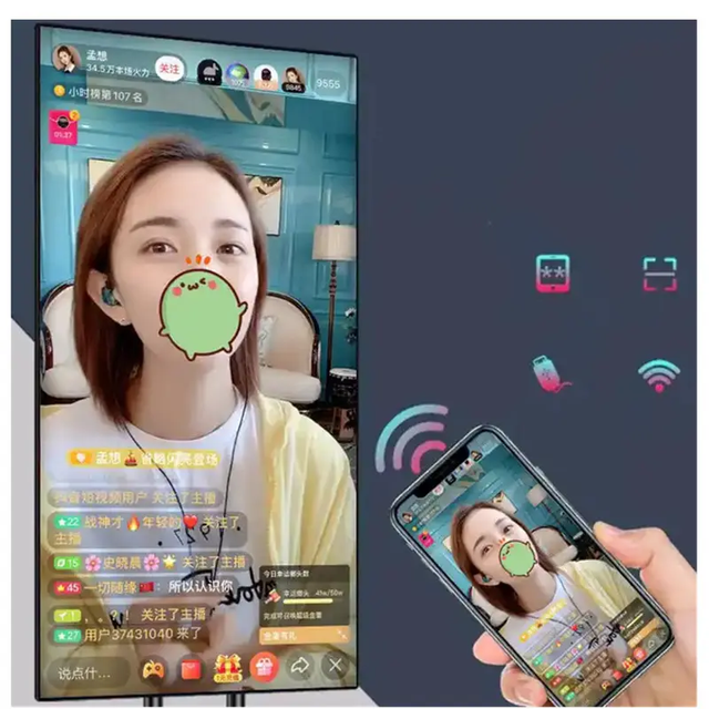 Live Streaming Equipment Smart TV on Facebook and Tiktok Live Streaming Equipment Machine for Live Room