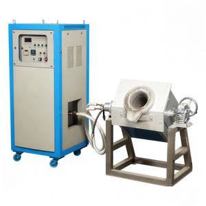 10kg 20kg 30kg 50kg 100kg 150kg 200kg 250kg 300kg Bakır Altın Gümüş Alüminyum Çelik Demir için İndüksiyon Eritme Fırını - Product Image 2