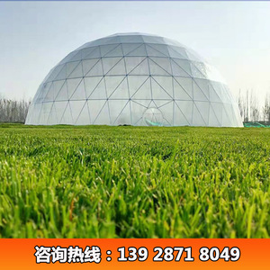 Carpa Domo de 25m de Diámetro, Estructura de Acero de Alta Resistencia, Carpa Esférica Semitransparente para Eventos al Aire Libre - Product Image 5
