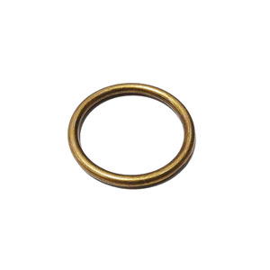 Anillo Metálico Redondo de Bucle Cerrado 16-24mm Conector DIY para Correa de Bolso Accesorio de Cuero para Sombrero Venta al por Mayor - Product Image 5