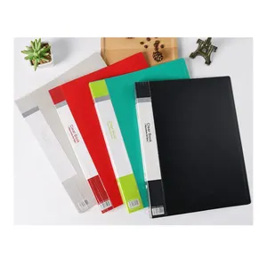 A4 PP Clear Display Book Document Holder File Folder