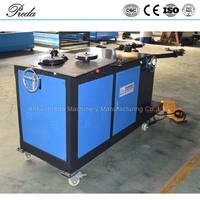 Machine de formage de coudes en acier au carbone Preda pour tubes ronds, machine de formage de coudes HVAC