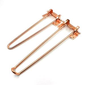 Jambes en épingle à cheveux pliantes en métal à 2 tiges pour enfants Table en métal jambe de table en gros fabrication en usine matériel de meubles adapté - Product Image 6