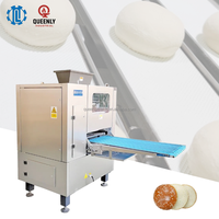 Machine de formage de boulettes de pâte haute capacité, diviseuse et bouleuse de pâte à haute teneur en eau pour la fabrication de tortillas, pizzas et pains