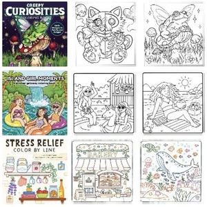 Colección de <span class=keywords><strong>Libros</strong></span> para Colorear con <span class=keywords><strong>Memes</strong></span> Divertidos de Gatitos con Temática Navideña, Encuadernación con Alambre, Impresión UV, Último Estilo de Internet, Libro para Colorear Acogedor y Adorable - Product Image 6