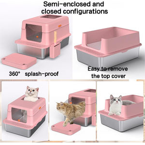 Groothandelsprijs Bulk Order Retail Pack Roestvrijstalen Kattenbak Voor Wereldwijde Distributeurs En Importeurs - Product Image 2