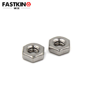 Tuercas hexagonales delgadas <span class=keywords><strong>de</strong></span> acero inoxidable 304 estándar M3-M48, tipo Frosh <span class=keywords><strong>Kola</strong></span> Nut ISO4036 - Product Image 3