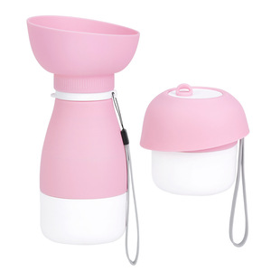 Bouteille d'eau pliable pour chien, grande capacité, distributeur d'eau portable pour animaux de compagnie avec bol et récipient pour nourriture, pour utilisation en extérieur - Product Image 1