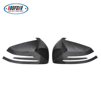 Pour Mercedes Benz classe C W204 2012-2013 lifting sec en fibre de carbone rétroviseur couverture ajouter sur Style
