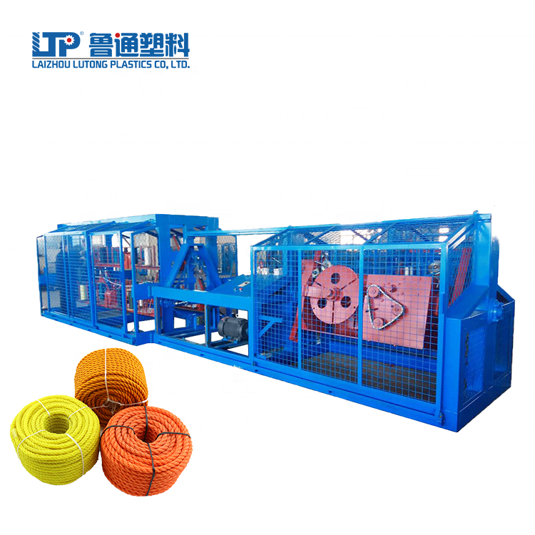 Rope Cord Twisting Making Machine for making 3 or 4 strands rope with ...