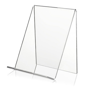 Soporte acrílico <span class=keywords><strong>para</strong></span> exhibición de libro, <span class=keywords><strong>caballete</strong></span> de exhibición de acrílico transparente <span class=keywords><strong>para</strong></span> tableta, <span class=keywords><strong>para</strong></span> mostrar imágenes, libros, hojas de música, cuadernos, obras de arte - Product Image 1