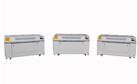 Mesin Pengukir & Pemotong Laser CO2 1290 - Berpendingin Air Mendukung Kontrol Ruida untuk Kayu, Akrilik, Kulit, Karet, Kertas