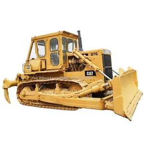 Kullanılan kedi d7g gcrawler buldozer ikinci el japonya orijinal ikinci el araç caterpillar D7 kepçe yükleyici CAT D7G