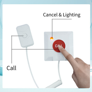 Không dây Lora Long Range y tá gọi chuông hệ thống báo động với phần mềm bằng giọng nói thiết bị cho phòng khám bệnh viện - Product Image 6