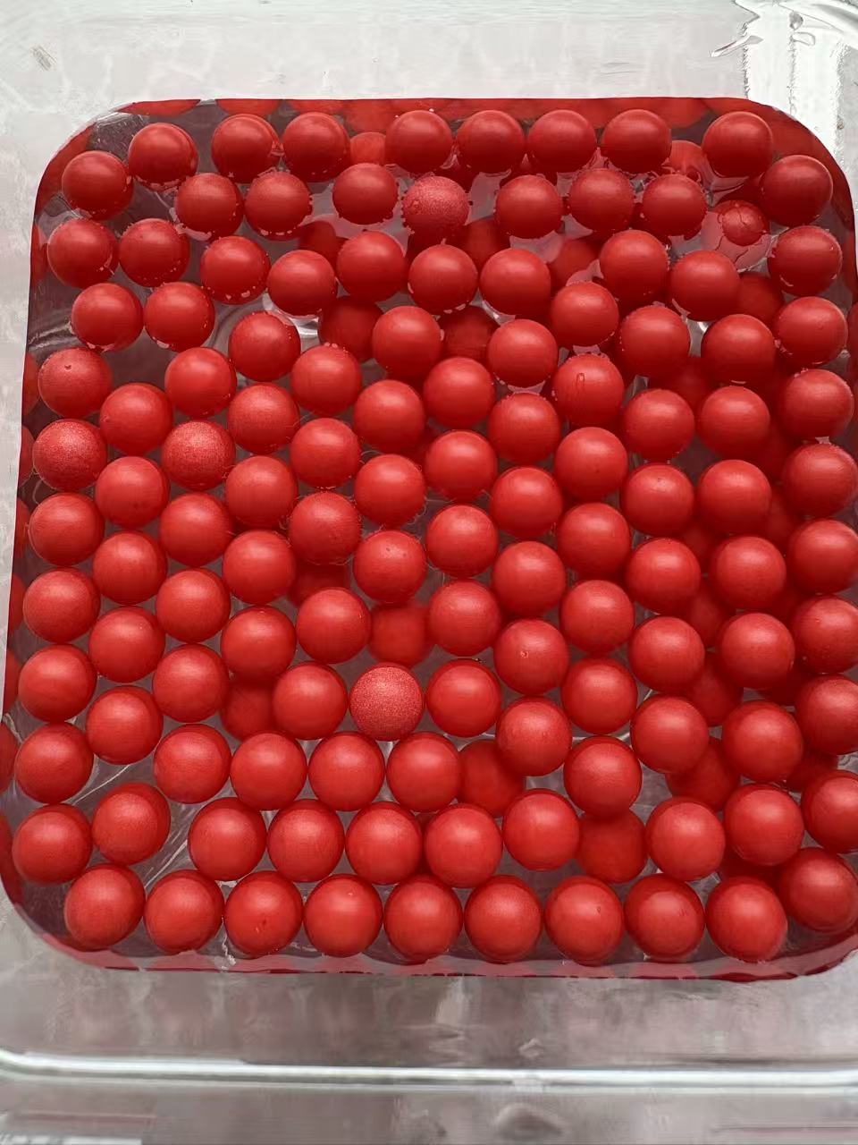 9.525mm red 100pcs