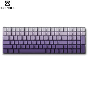<span class=keywords><strong>Teclado</strong></span> Mecánico Inalámbrico Zornher ZH100 Nuevo con Fragancia Oscura, Gateron, Plástico, Retroiluminación RGB y Ejes Silenciosos para Oficina - Product Image 1