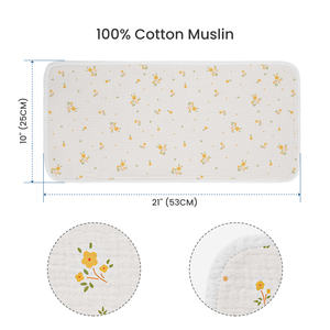 ผ้าเช็ดทำความสะอาดปากทารก <span class=keywords><strong>Pattex</strong></span> Factory Custom Muslin Burp Cloths สีพื้น ผ้ามัสลินสำหรับเด็กทารก 0-24 เดือน ใช้ได้ทั้งเด็กชายและเด็กหญิง - Product Image 5