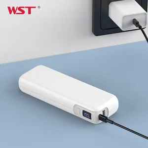 WST-mini banco de energía portátil para teléfono móvil, fuente de alimentación usb, bolígrafo, notebook con Banco de energía