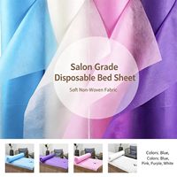 Rouleau de draps jetables non tissés multicolores sur mesure, doux et imperméables, pour table de massage, usage en salon de beauté