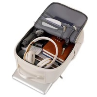 Sac à dos de voyage pour ordinateur portable, imperméable, en tissu Oxford, avec compartiment à chaussures, 20-35L, bagage cabine