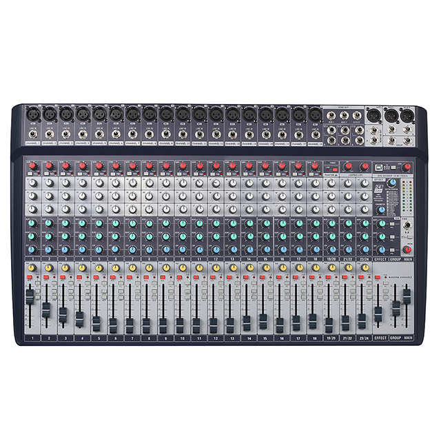 DJ機材 24 DJ機器プロフェッショナルミキシングデスクデジタル24チャンネル