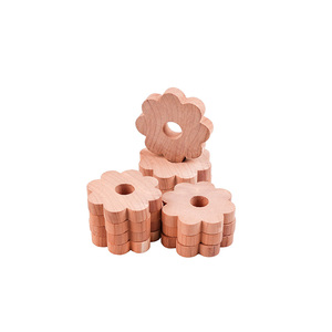 Deodorante Naturale Aromatico in Legno di Cedro Rosso a Forma di Fiore per Armadi, Cassetti e Guardaroba - Repellente per Falene, Deodorante e Decorazione Artigianale Anti-Insetti - Product Image 2