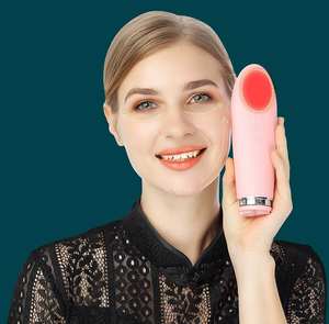 Multifuncional Facial Escova de Limpeza e Massageador Quente Facial Elétrico e <span class=keywords><strong>Eye</strong></span> Hot Compress <span class=keywords><strong>Massager</strong></span> Beauty Device - Product Image 4