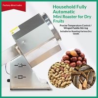 Machine à torréfier les noix, le sésame et les châtaignes confites, en acier inoxydable, petite, à chauffage gaz/électrique, usage commercial, pour usine laitière, Chine