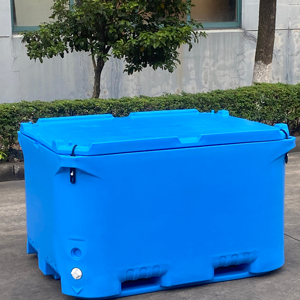 Biểu Tượng Tùy Chỉnh Và Màu Sắc Tùy Chỉnh Công Suất Lớn 660L 1000L Cách Điện Hình Chữ Nhật Lưu Trữ Hộp Cho Hải Sản Giao Hàng Container - Product Image 4