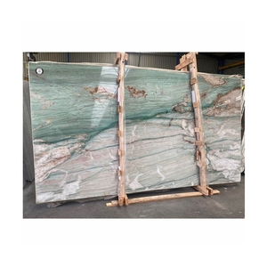 Proyecto de lujo de decoración de piedra, mármol verde de cuarzo, galolito, cuarzo - Product Image 1
