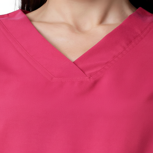 ชุดสครับพยาบาลสแปนเด็กซ์ชุดเครื่องแบบโรงพยาบาลชุดขัดผิวสำหรับผู้หญิงกำหนดได้เอง4ทาง - Product Image 1