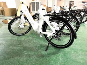 Ad alta velocità elettrico City Bike/moto 15Ah tubo veloce 25 Kmh sensore di velocità acceleratore pedale Velocipede - Product Image 2