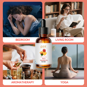 Huile parfumée à <span class=keywords><strong>la</strong></span> pêche pour femmes, bougies parfumées, cires fondantes, diffuseur d'ambiance, parfum longue durée, arôme sucré, naturel, écologique, haut <span class=keywords><strong>de</strong></span> gamme - Product Image 6