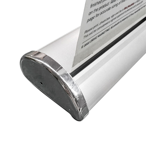 Soporte retráctil de aluminio portátil de 80*200cm con base ancha para publicidad Pull up Banner Display Roll up Banner Stand - Product Image 6