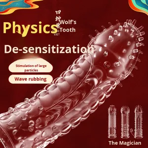 Тайный китайский стиль четыре священных зверя волк зуб кольцо пенис рукав 216/коробка для взрослых секс-игрушки для мужчин - Product Image 6