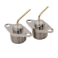 Antena Coaxial RF 360 para Walkie-Talkie, Adaptador de Latón Hembra a Macho, Venta al por Mayor del Fabricante