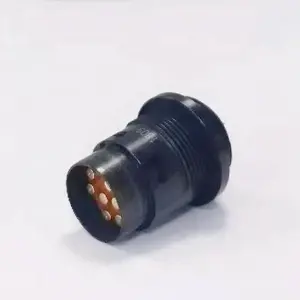 10 contacts bayonet CB spring loaded pogo pin connector