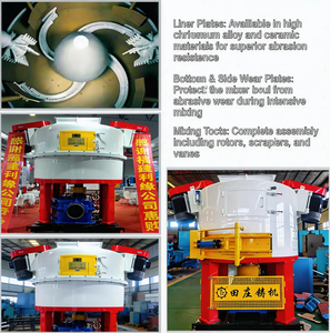 Équipement de préparation du sable de fonderie à haute efficacité / Mélangeur de sable à rotor intensif pour ligne de moulage au sable vert - Product Image 5